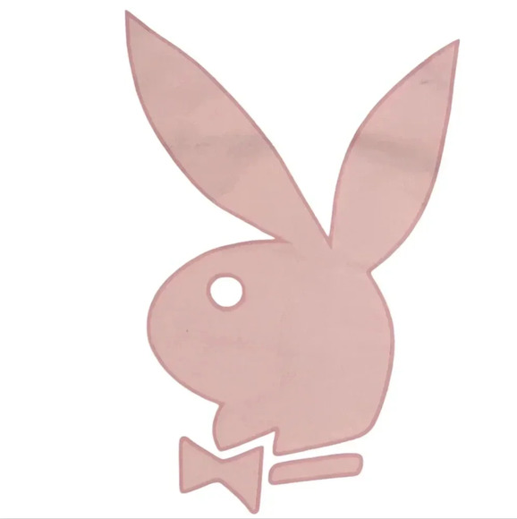 Playboy Distressed Cropped Denim Jacket - Picture 1 of 6